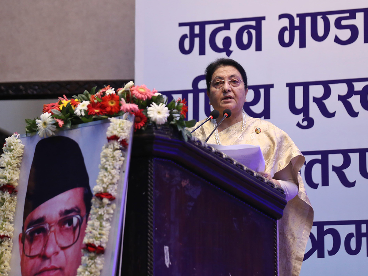 Former Nepali President Bidhya Devi Bhandari (Photo/ANI)