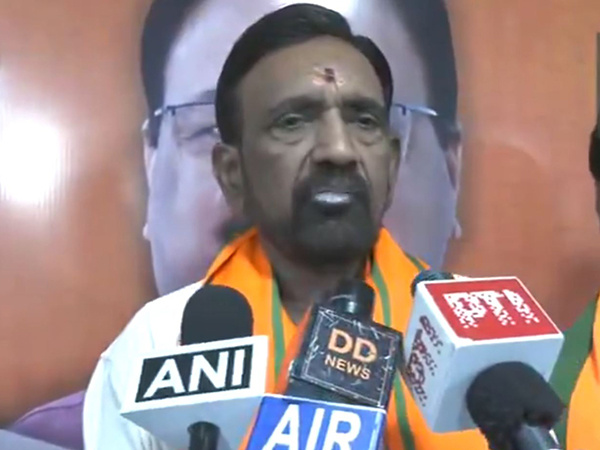 Andhra Pradesh BJP election officer Paka Venkata Satyanarayana (Photo/ANI)
