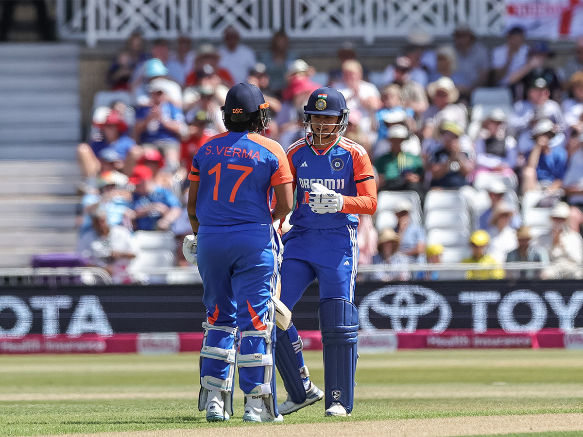 Smriti Mandhana and Shafali Verma (Photo: X/@BCCIWomen)