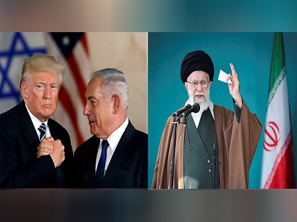 US President Donald Trump and Israeli Prime Minister Benjamin Netanyahu; Iran’s Supreme Leader Ayatollah Ali Khamenei (Photos/Reuters)