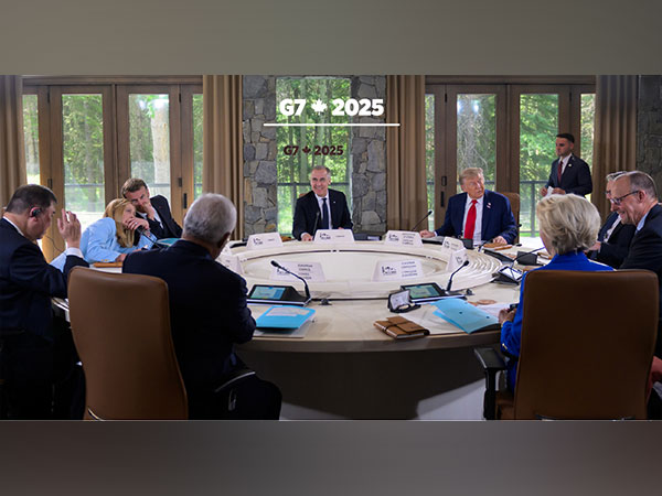 Leaders of G7 in recent meeting of the group in Canada (Photo/X/@G7)