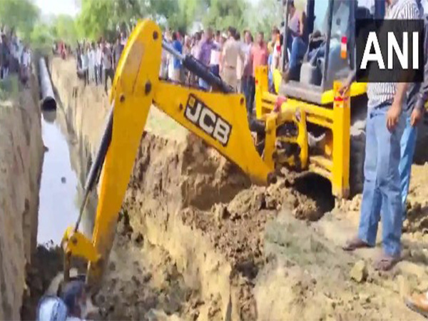 Rescue operations are underway as Rajasthan mudslide killed 4. (Photo/ANI)