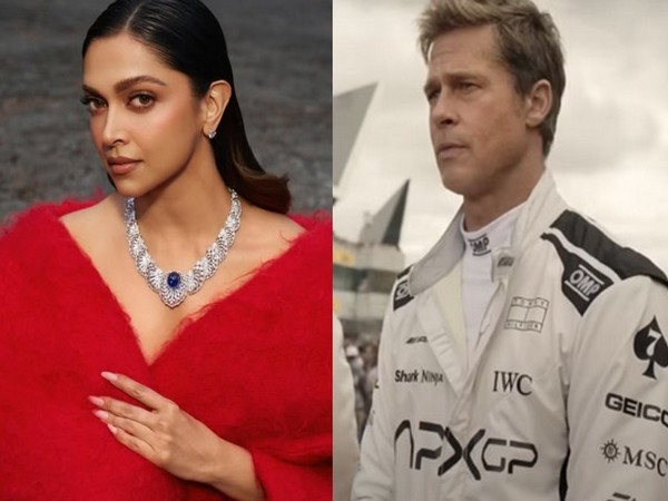 Deepika Padukone, Brad Pitt (Photo/instagram/@deepikapadukone/@warnerbrospictures)