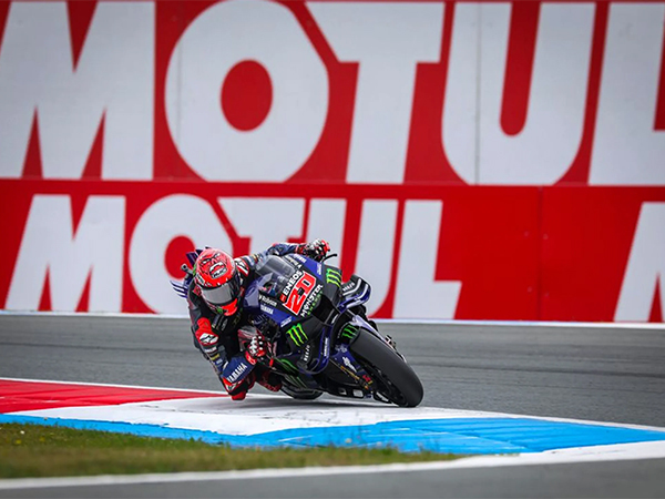 Fabio Quartararo in action during Grand Prix of the Netherlands (Image: MotoGP)
