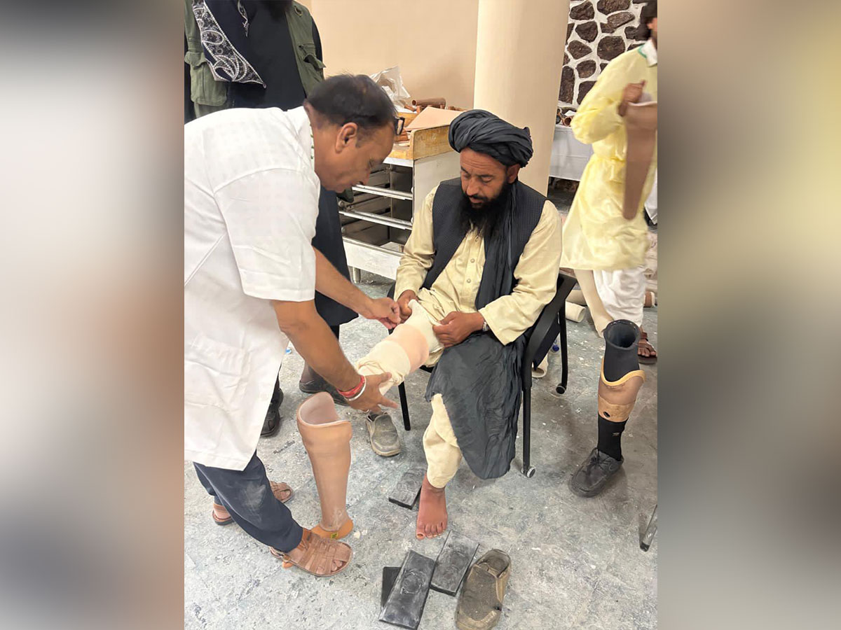 Jaipur Foot camp in Afghanistan (Image: X@MEAIndia)
