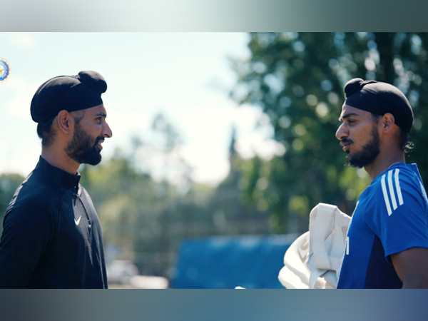 Harpreet Brar and Arshdeep Singh. (Photo- BCCI)