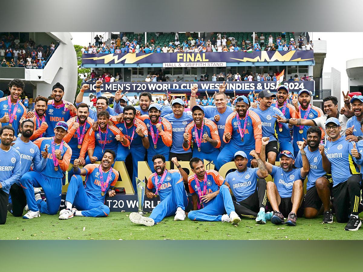 Team India. (Photo- @MohammadKaif X)