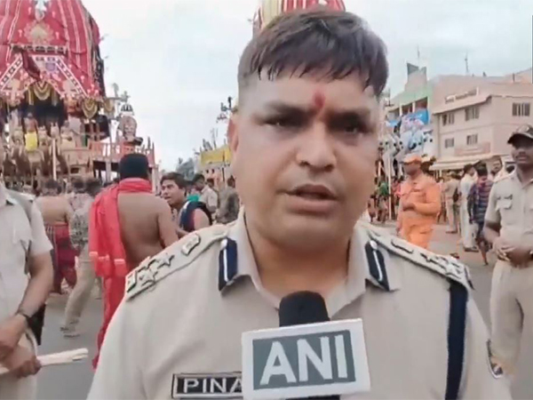 New Puri SP Pinak Mishra (Photo/ANI)