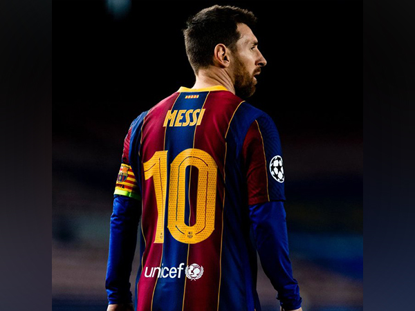 Lionel Messi. (Photo- @FCBarcelona X)