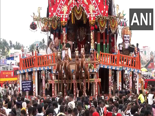 Lord Jagannath Rath Yatra (Photo/ANI)