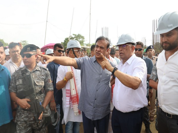 Assam CM Himanta Biswa Sarma on his visit in Sivasagar (Photo/X@himantabiswa) 