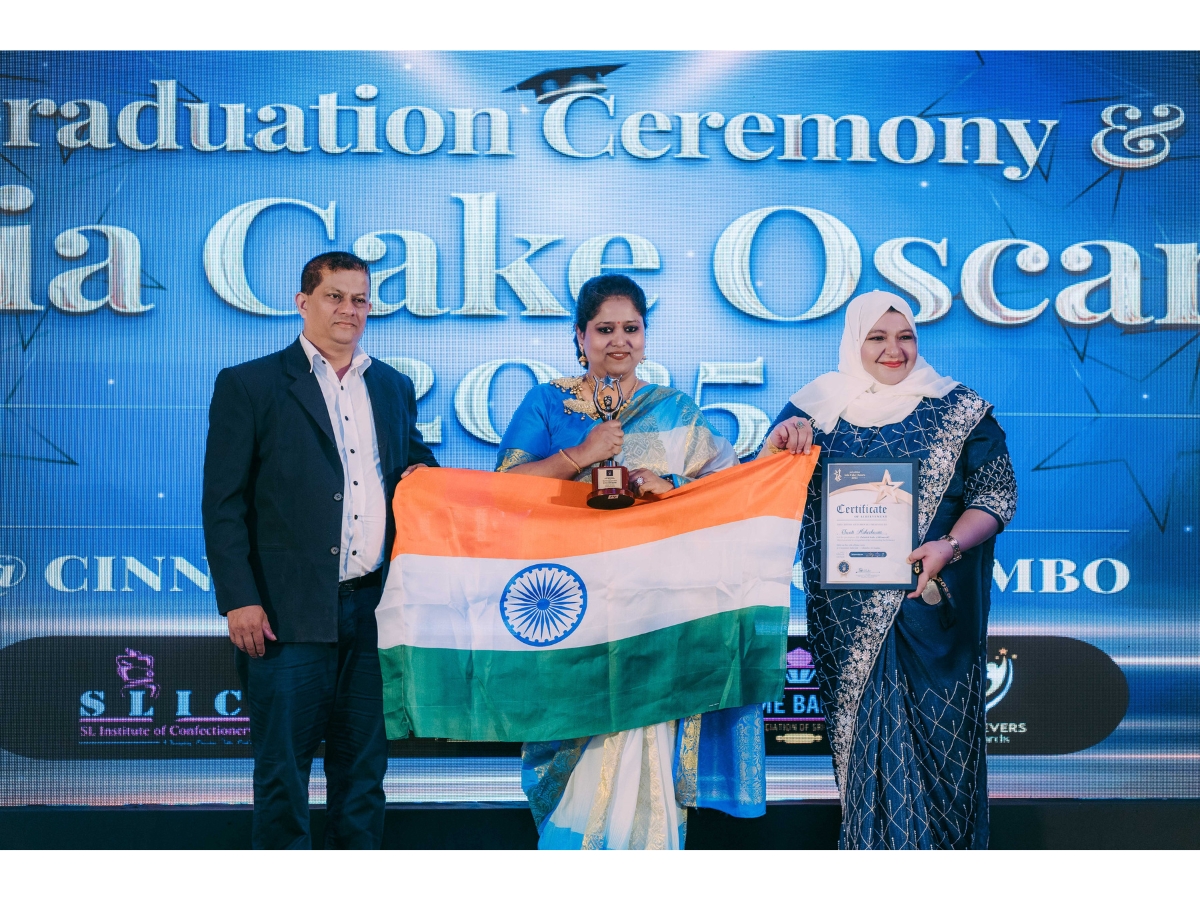India’s Edible Painted Cake Art Shines on Global Stage as Swati Maheshwari Wins Asia Oscars 2025