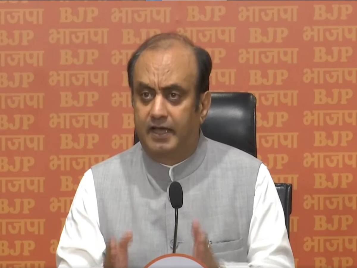 BJP MP Sudhanshu Trivedi (Photo: ANI)