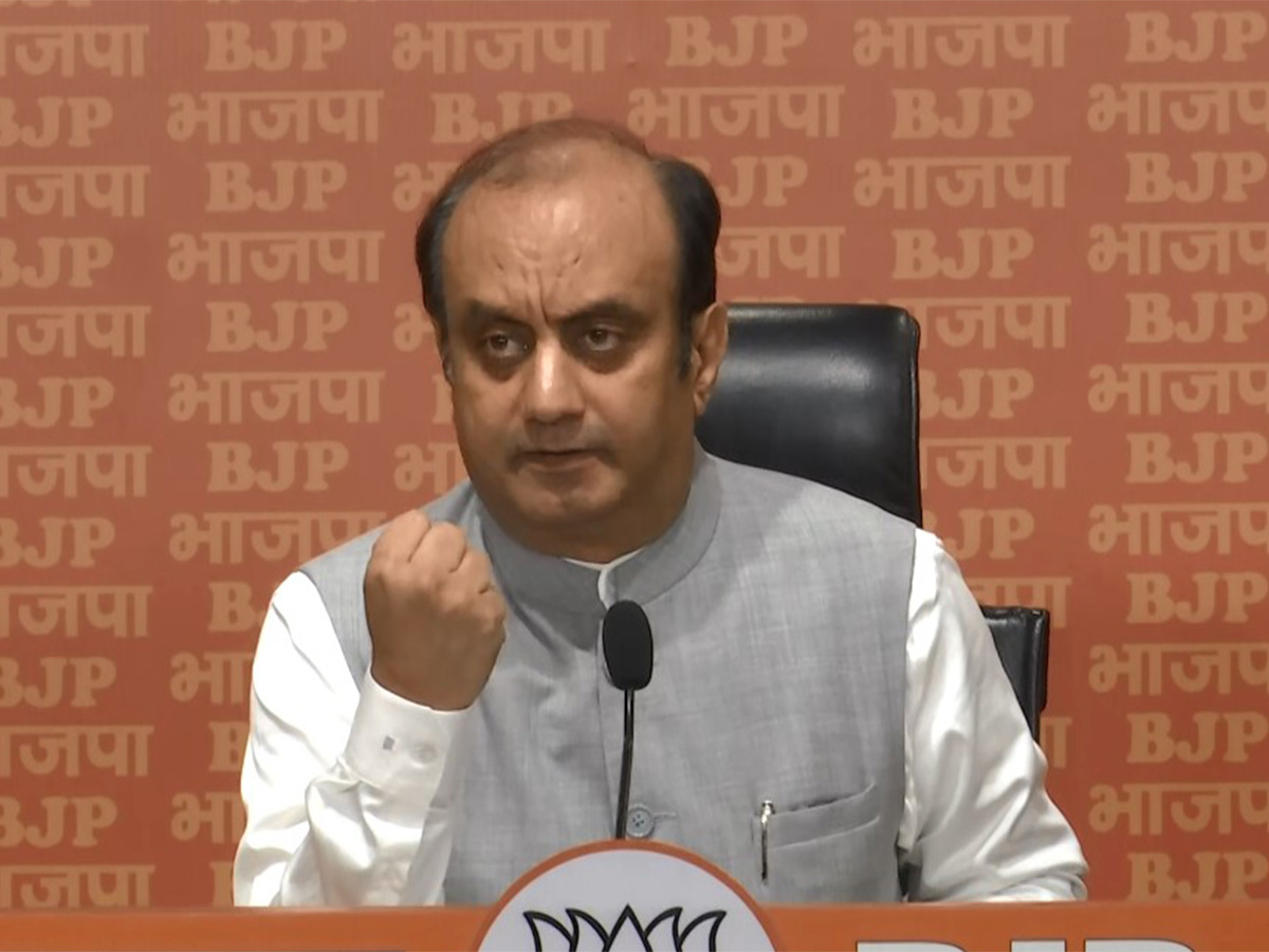 BJP MP Sudhanshu Trivedi (Photo: ANI) 