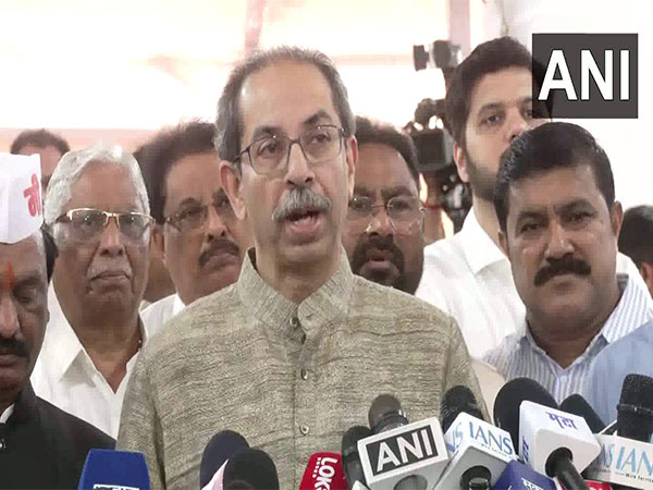 Shiv Sena (UBT) Chief Uddhav Thackeray (Photo/ANI) 