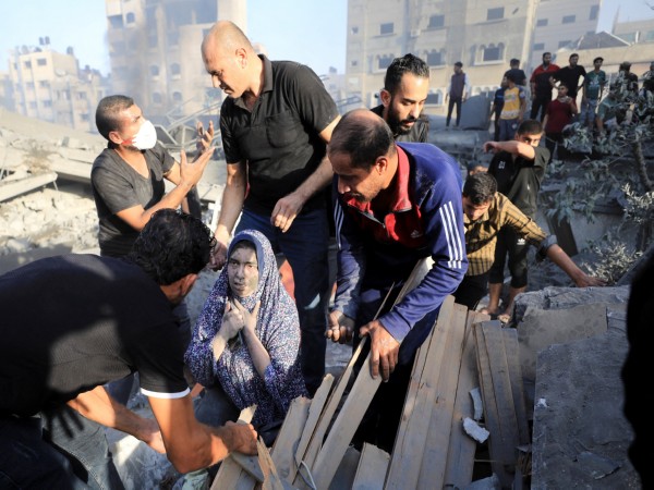 Israel bombards Gaza City (Source: Reuters)