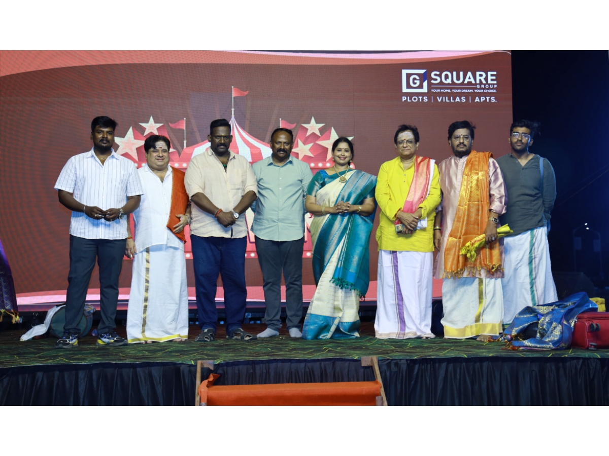 200 crs revenue worth of plots were booked. Singer Nithyashree, amongst other stars performed at  “G SQUARE UTSAVAM”, a musical event at G Square Zen, to celebrate the success