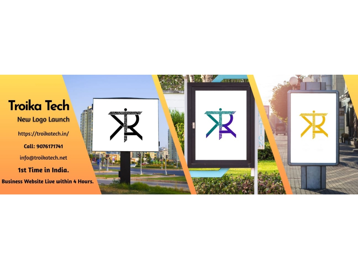 Troika Tech AI Web Design Company in Mumbai India Unveils Bold New Logo