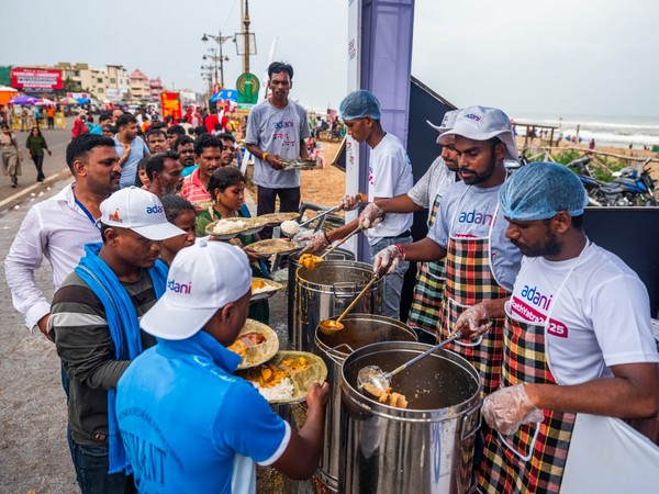 Adani and ISKCON serve devotion with nutrition During Puri Rath Yatra 2025 (Image: Adani Group)