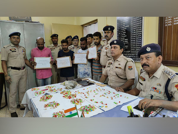 Arrested drug smugglers (Photo/ANI) 