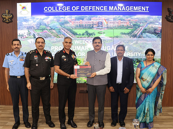  Professor Kumar Molugaram, Vice Chancellor of Osmania University (Photo/@HQ_IDS_India)