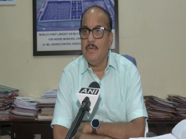 Srinivas Dwivedi, Regional Officer, Pollution Control Board Indore (Photo/ANI)