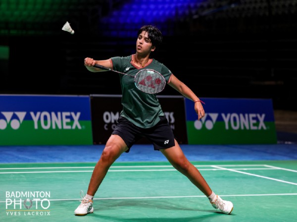 Indian shuttler Tanvi Sharma with her backhand drop (Photo: Player Media Team)
