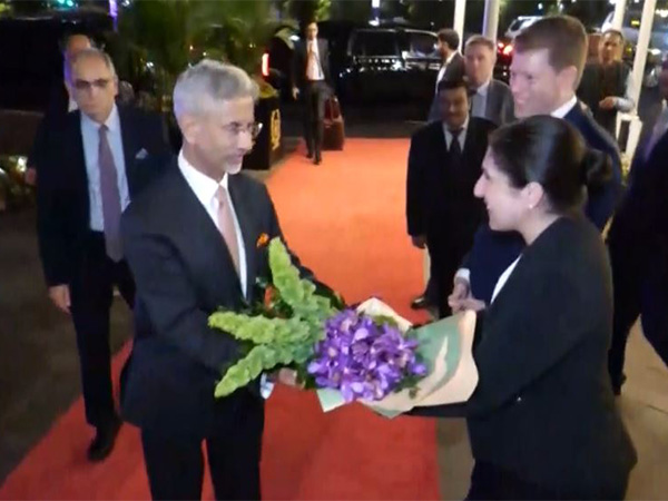 External Affairs Minister S Jaishankar arrives in Washington, DC (Photo/ANI)