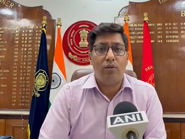 Deputy Commissioner, Bathinda, Showkat Ahmad Parray (Photo/ANI)