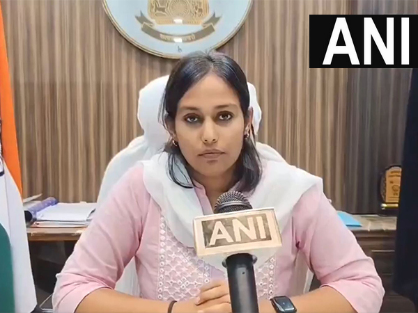  Narayanpur Collector Pratishtha Mamgai. (Photo/ANI)