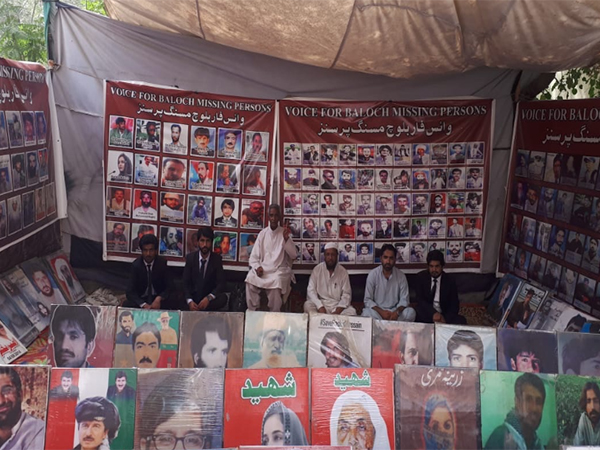 Baloch protest over enforced disappearances (File Photo) (Image Credit: X/@TBPEnglish)