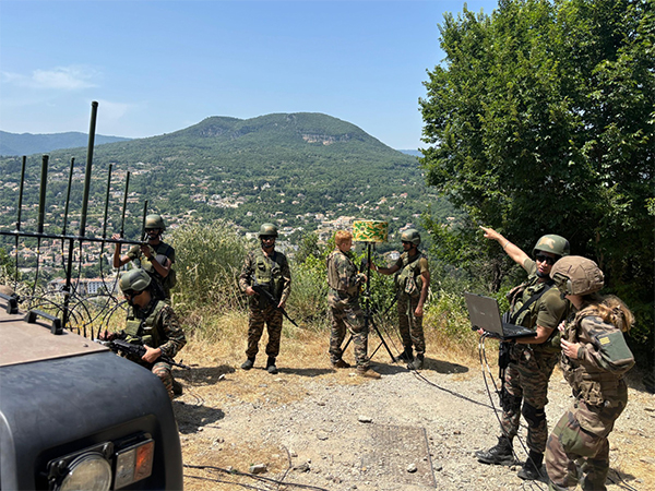 Indian and French troops participate in Exercise SHAKTI-VIII (Photo/ANI)