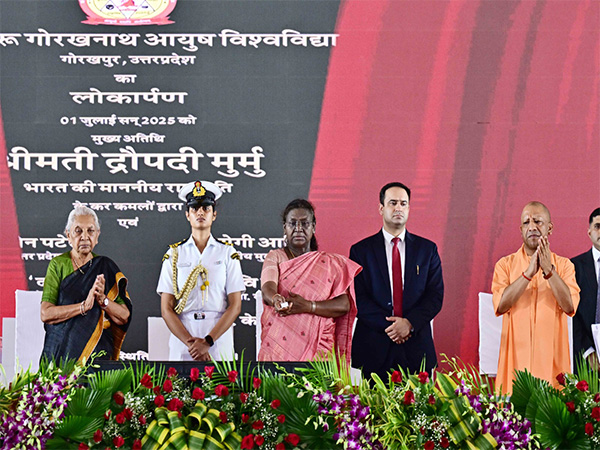 President Murmu inaugurates Mahayogi Guru Gorakhnath AYUSH University in Gorakhpur (Photo/PIB)