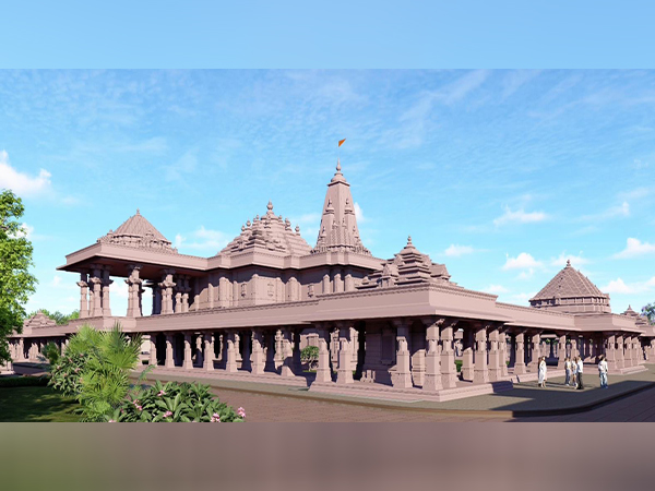 New design of Jagat Janani Maa Janaki temple in Punaura Dham, Sitamarhi (Photo/X @NitishKumar)