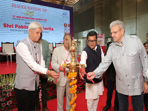 Union MoS Pabitra Margherita inaugurates 73rd Edition of India International Garment Fair (Photo/X@aepcindia)