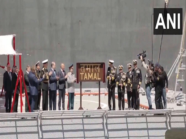 Indian Navy's latest warship INS Tamal commissioned in Russia