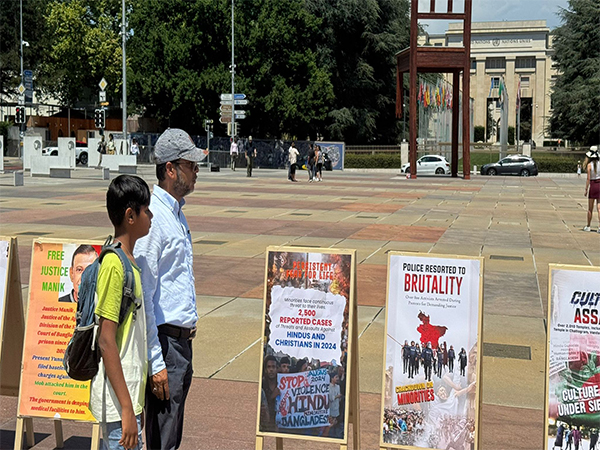 Photo exhibition in Geneva highlights minority persecution in Bangladesh. (Photo/ANI)