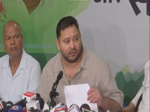 Rashtriya Janata Dal leader (RJD) leader and Bihar Assembly LoP Tejashwi Yadav (Photo/ANI)