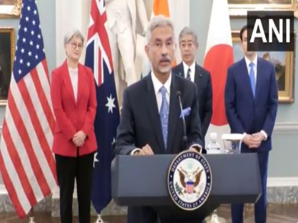 EAM S. Jaishankar at the Quad Foreign Ministers’ Meeting in Washington, DC (Photo/ANI)