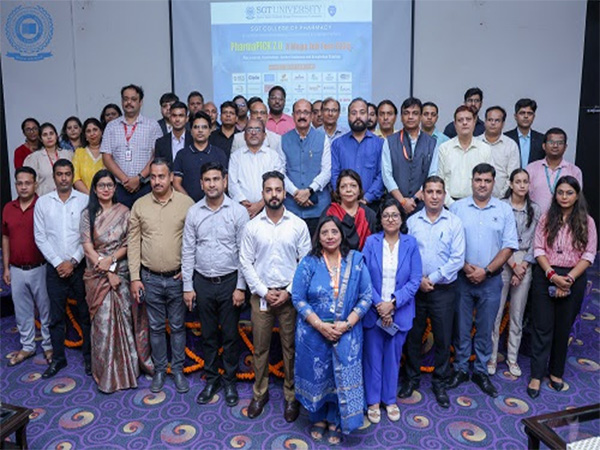 SGT University officials with HR heads from leading pharma companies during the Pharmacy Placement Drive 