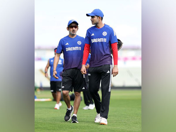 Gautam Gambhir and Shubman Gill (Photo: @BCCI/X) 