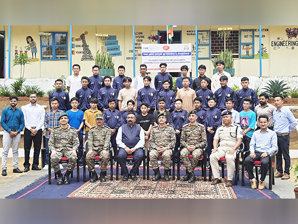 Indian Army felicitates students of Manipur Super-50 (Photo Credit: Ministry of Defence)