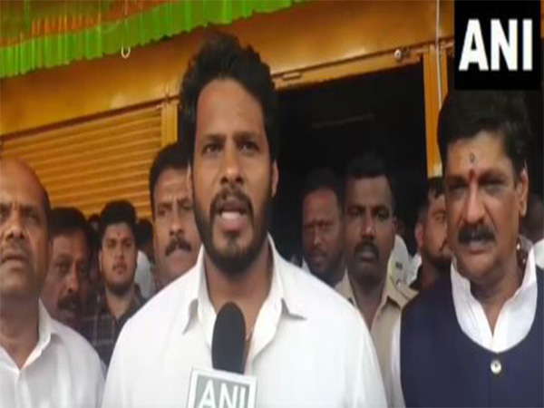 JD (S) leader Nikhil Kumaraswamy (Photo/ANI)