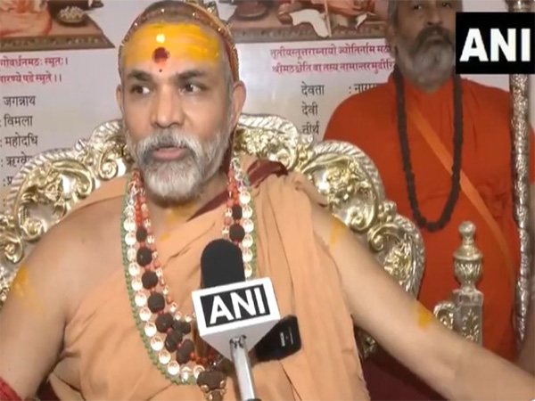 Shankaracharya Swami Avimukteshwaranand Saraswati Maharaj. (Photo/ANI)