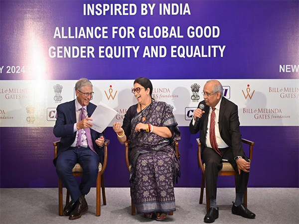 Smriti Irani gains powerful global ally as Naspers CEO joins as co-chair of Alliance for Global Good (Image: ANI)