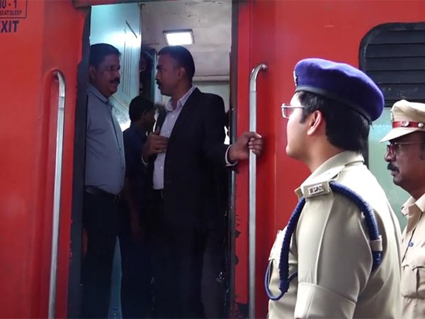 Officials during a cordon and search operation. (Photo/ANI) 