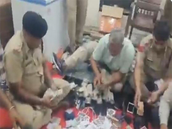 Haryana CM Flying Squad busts gambling racket in Karnal (Photo/ANI)