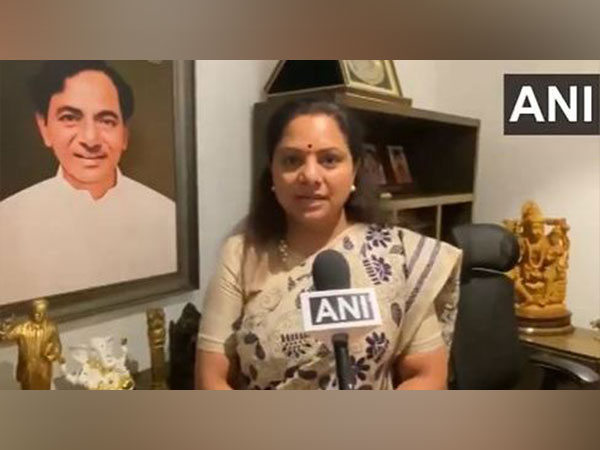 BRS leader K Kavitha (Photo/ANI)