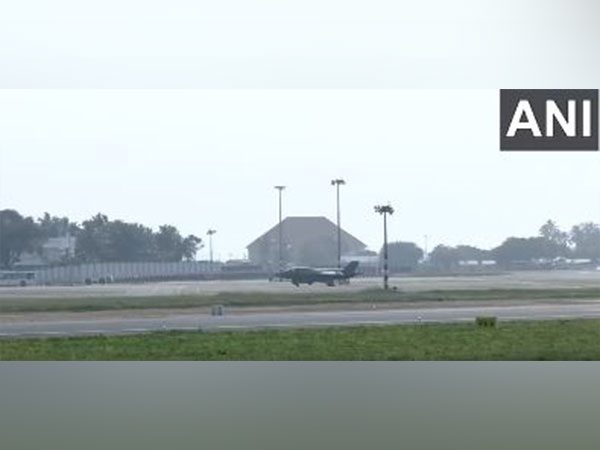  F-35 parked at Thiruvananthapuram airport following emergency landing (Photo/ANI) 