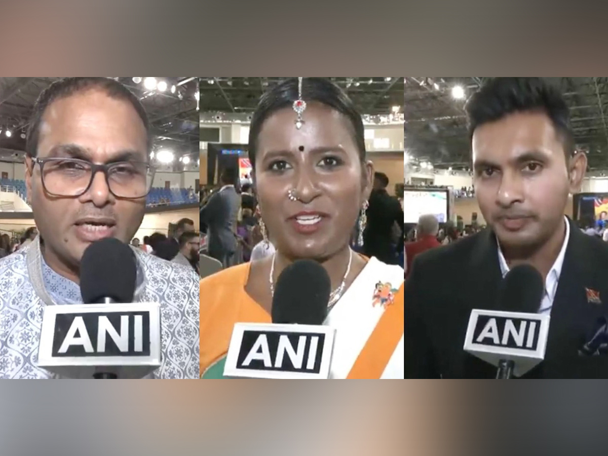 Members of Indian Diaspora in Trinidad and Tobago (Photo/ANI) Members of Indian Diaspora in Trinidad and Tobago (Photo/ANI)